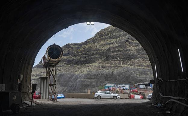 El 94% de los ocho túneles de El Risco-Agaete ya están excavados
